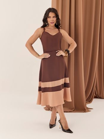 CONJUNTO SAIA MIDI RECORTE