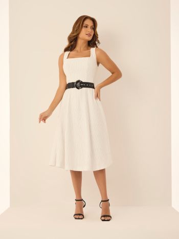 VESTIDO RISCA DE GIZ